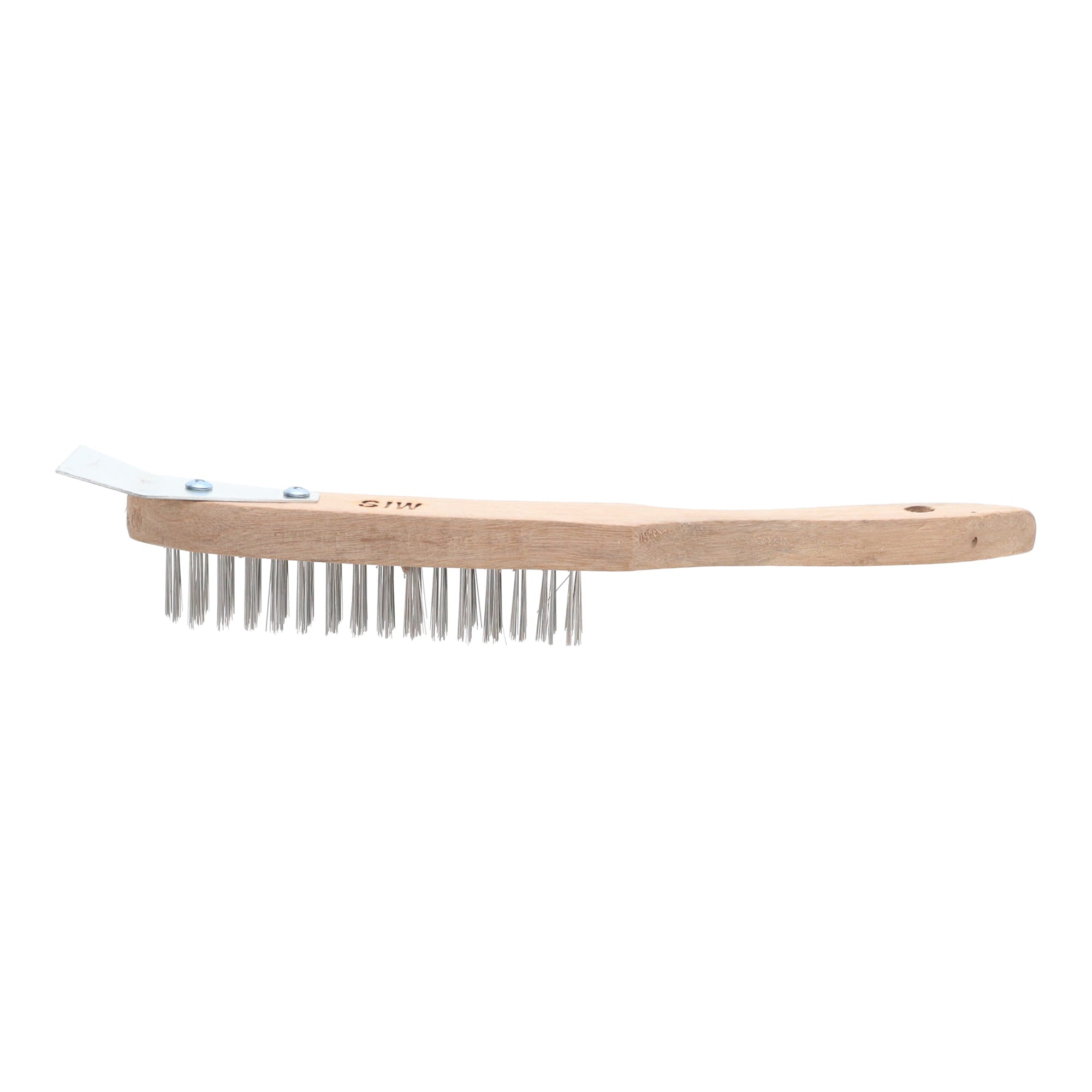 SWP 4 Row Mild Steel Wire Brush with Scraper – Specialised Welding Products