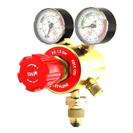 SWP Superflow Multi Stage 2g 1.5bar Acetylene Regulator