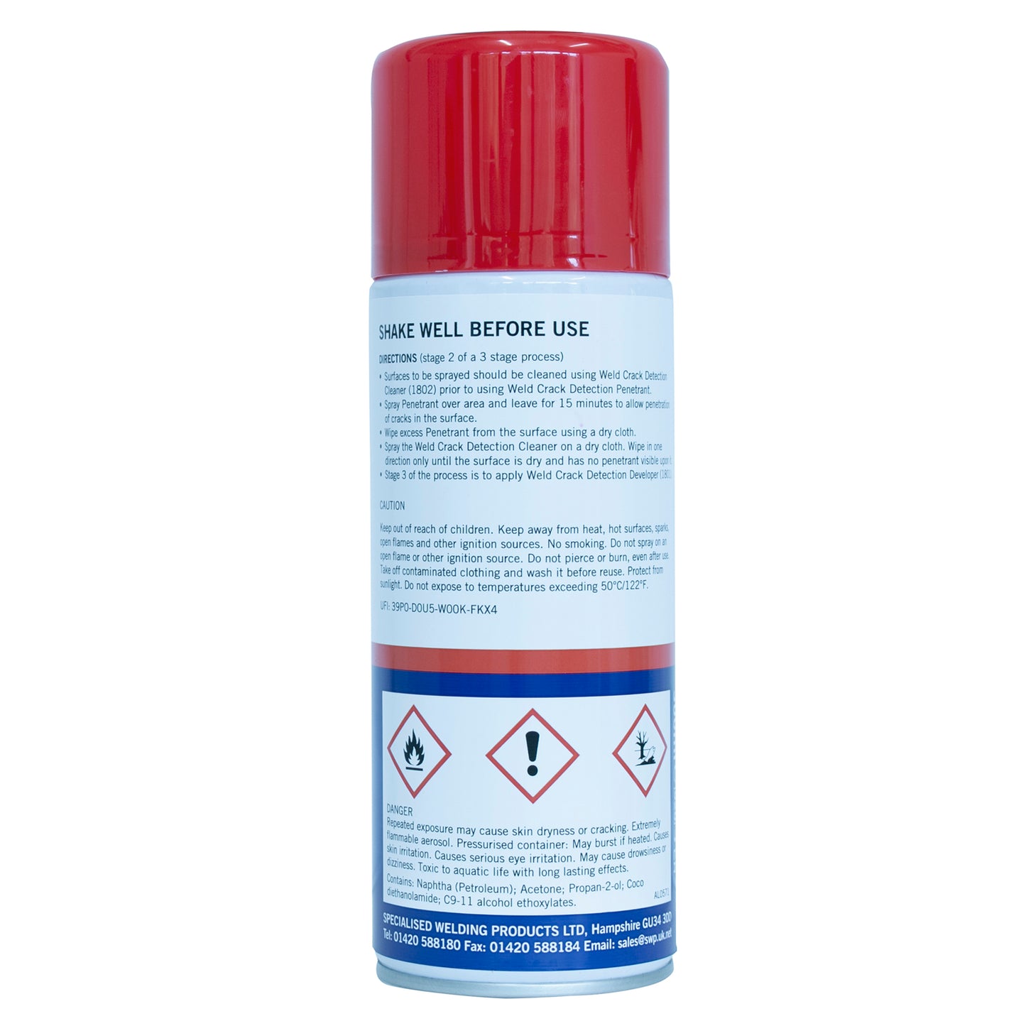 Super 6 Crack Detector Penetrant 300ml