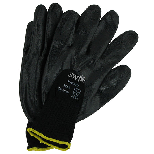 SWP Black Nitrile Gloves