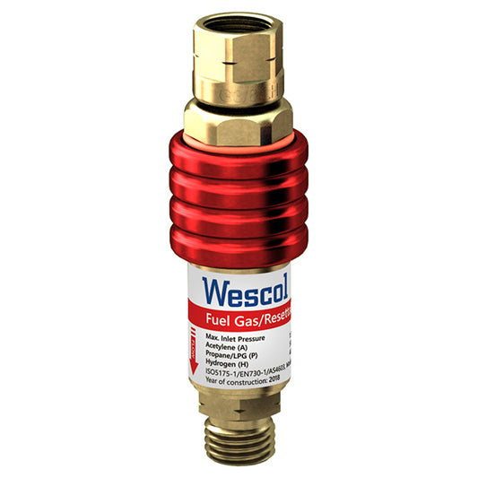 Wescol Type 90 (T90) Re-settable Fuel Gas Flashback Arrestor