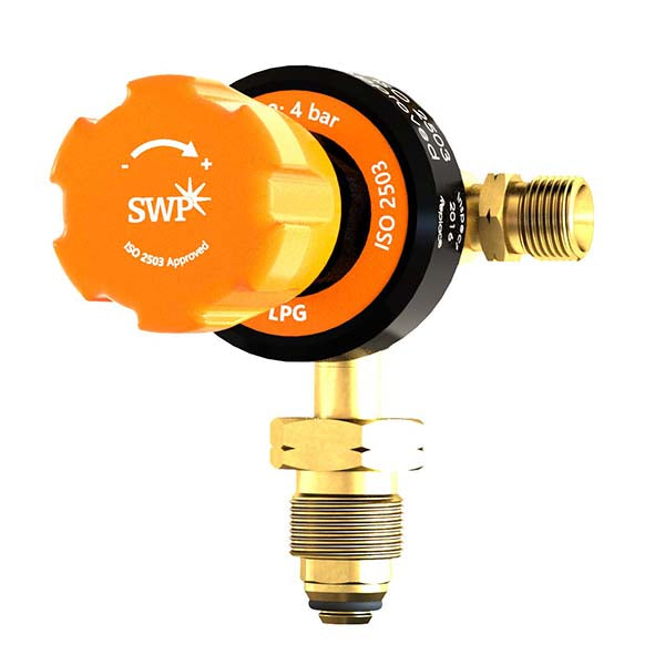 Superflow Single Stage Plugged Propane 4bar Pressure Regulator