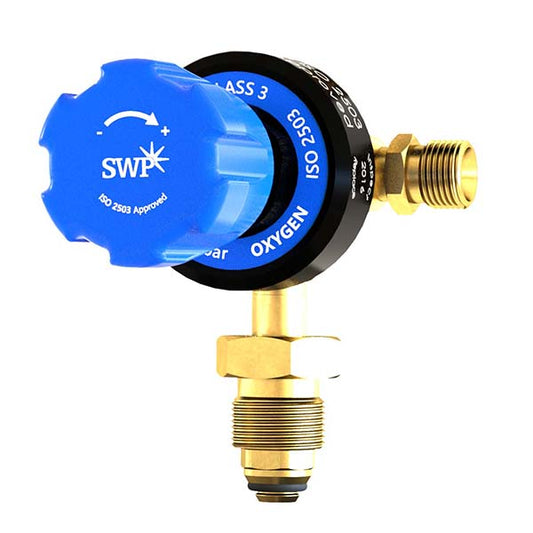 SWP Superflow Single Stage Plugged Oxygen Pressure Regulator