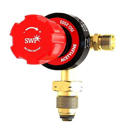 SWP Superflow Single Stage 1.5bar Plugged Acetylene Pressure Regulator