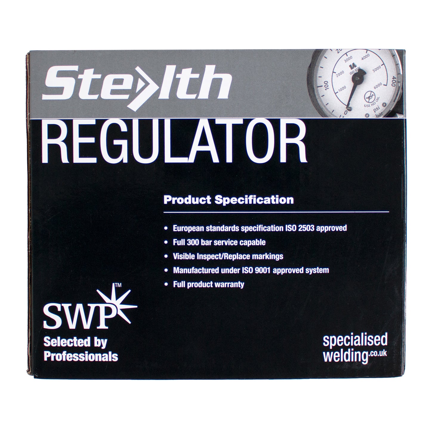 Stealth Single Stage 2g Argon/C02 30lpm MIG Welding Regulator