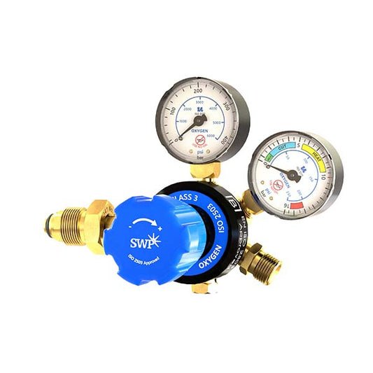 Superflow Single Stage 2g Oxygen - Side Entry Pressure Regulator