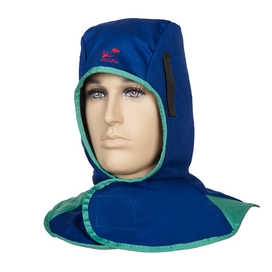 Weldas Blue Flame Retardant Hood
