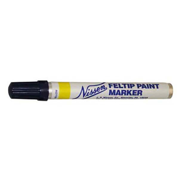 Markal Valve Action Fast-Drying Liquid Paint Marker Yellow