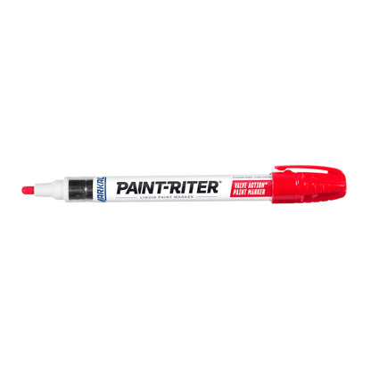 Markal Valve Action Fast-Drying Liquid Paint Marker Red