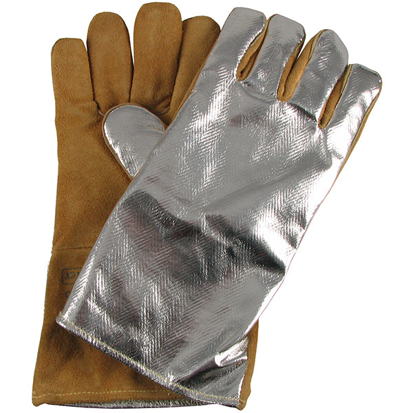 Weldas Size 10 Comfoflex Aluminised Back Flame Retardant Lining MIG Gauntlet