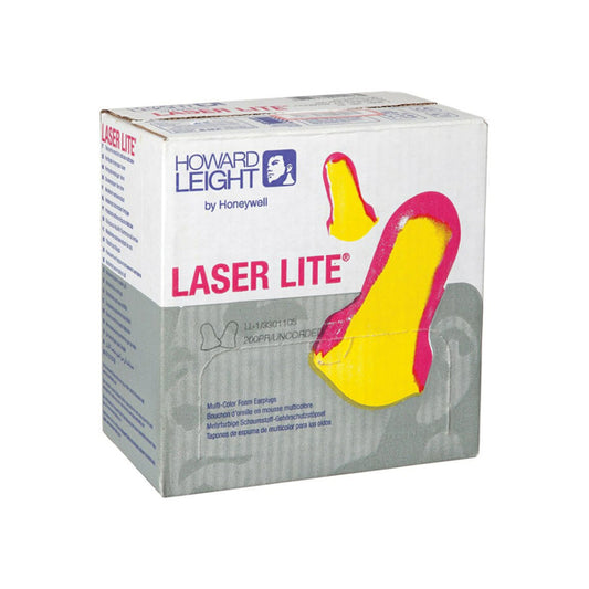 Honeywell Howard Leight Bilsom Laser Light Uncorded 200 Ear Plugs