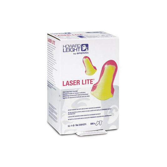 Honeywell Howard Leight Bilsom Laser Light Uncorded 500 Ear Plugs Refill