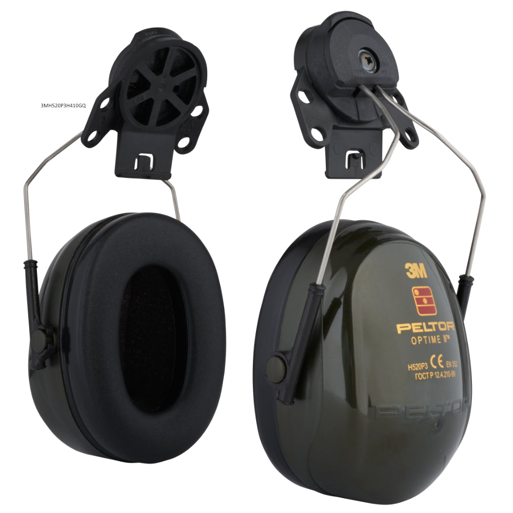 3M™ PELTOR™ Optime™ II Helmet Mounted Hi-Viz Ear Muffs