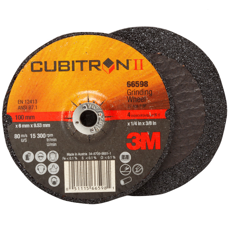 3M™ Cubitron™ II Depressed Center Grinding Wheel, T27