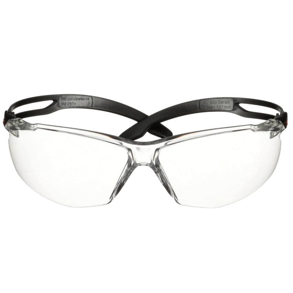 3M™ SecureFit™ SF501-BLK Anti-Fog Clear Lens Safety Goggles