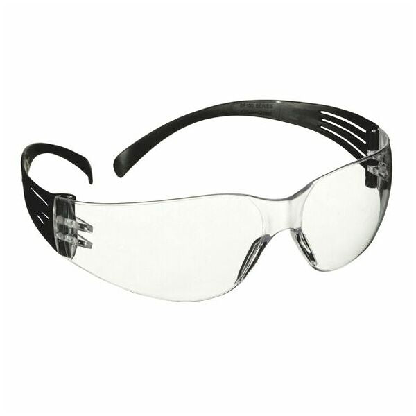 3M™ SecureFit™ SF101-BLK Anti-Scratch Clear Lens Safety Goggles