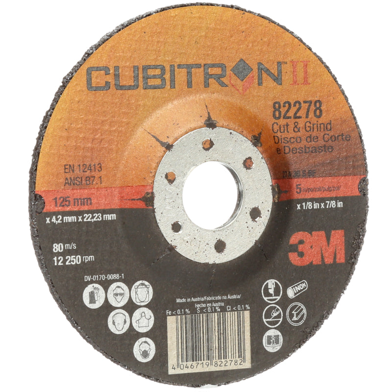 3M™ Cubitron™ II Cut and Grind Wheel, T27