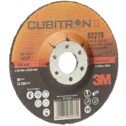 3M™ Cubitron™ II Cut and Grind Wheel, T27