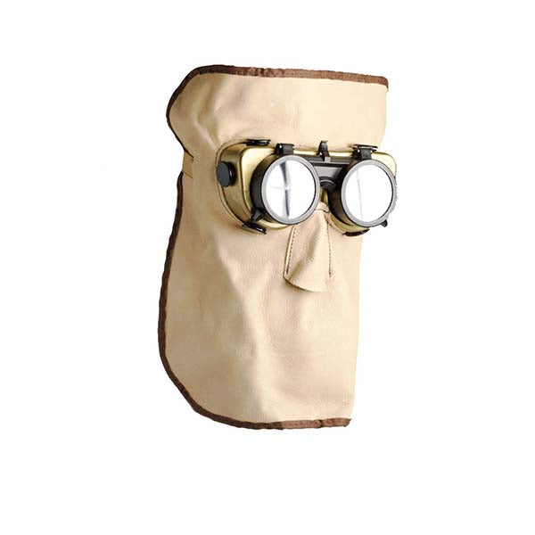 Honeywell Leather Hood & Welding Goggles Combination