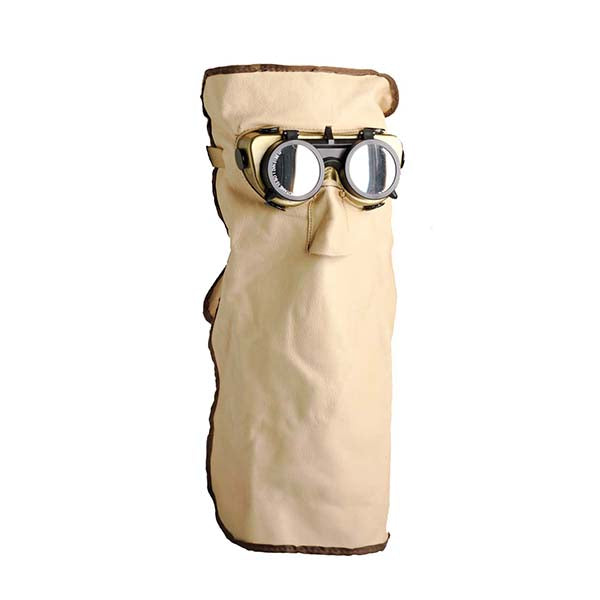 Honeywell Leather Hood & Welding Goggles Combination