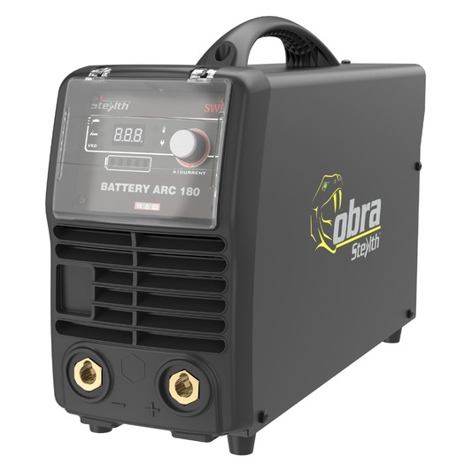 Cobra by Stealth Arc 180 Battery Arc Welding Machine with Battery Charger