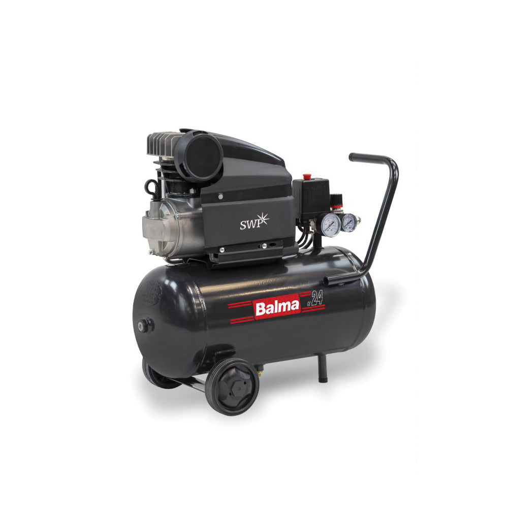 Balma Lubricated Portable 2HP/24L Compressor