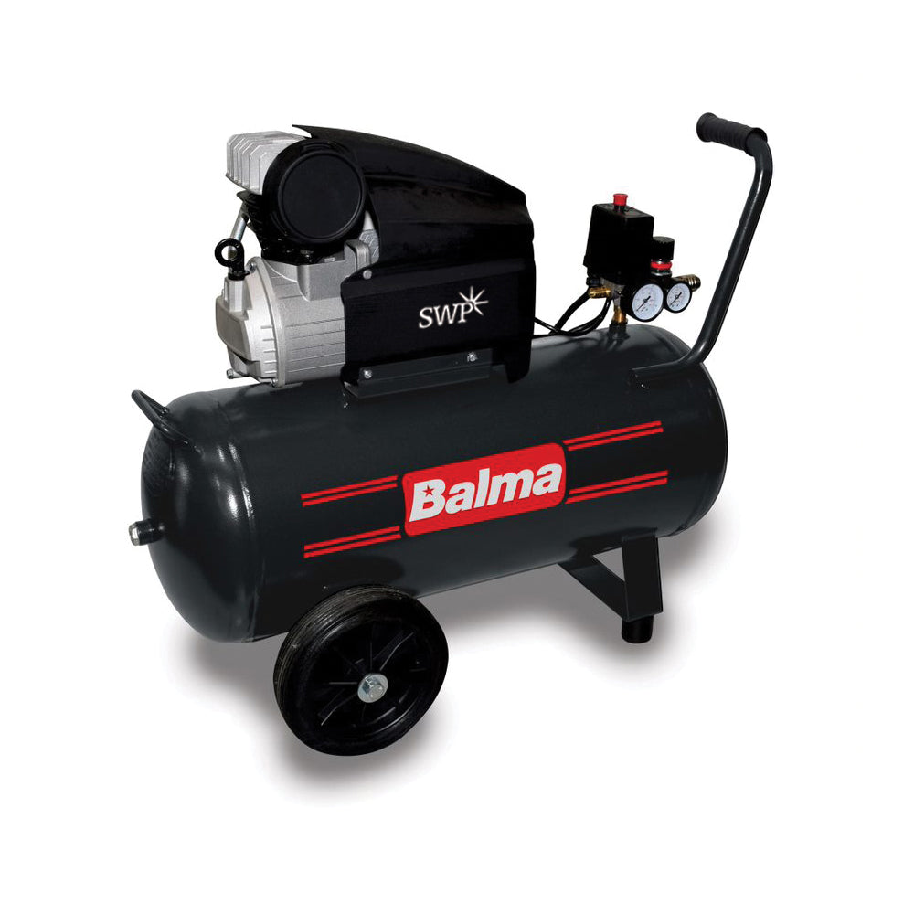 Balma Lubricated Portable 3HP/50L Compressor