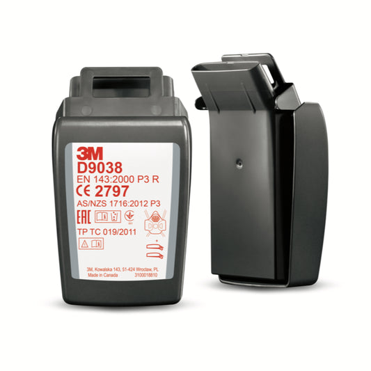 3M™ Secure Click™ P3 Hydrogen Fluoride and Nuisance Hard Case Particulate Filter 10 Pairs