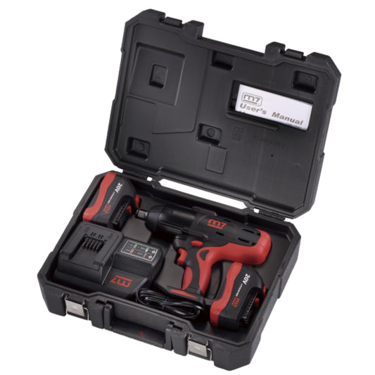 Mighty Seven 18V 5.0Ah Cordless Impact Wrench Kit