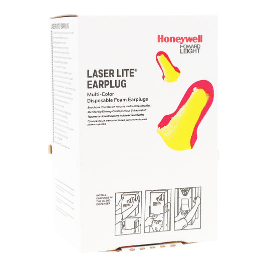 Honeywell Howard Leight Bilsom Laser Light Uncorded 500 Ear Plugs Refill