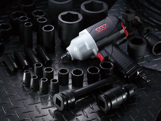 Mighty Seven 1/2" Drive Deep Impact Socket Set 10 Pieces