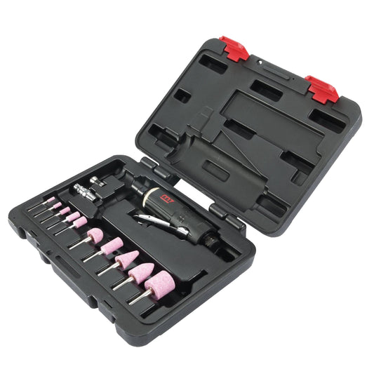 Mighty Seven 1/4" Air Die Grinder Kit 15 Pieces