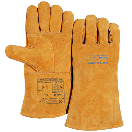 Weldas COMFOflex lined Bucktan Wide Body Gauntlet