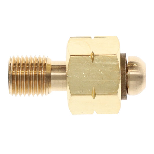 SWP 3/8" Nut - 1/4" Thread LH Straight Adaptor