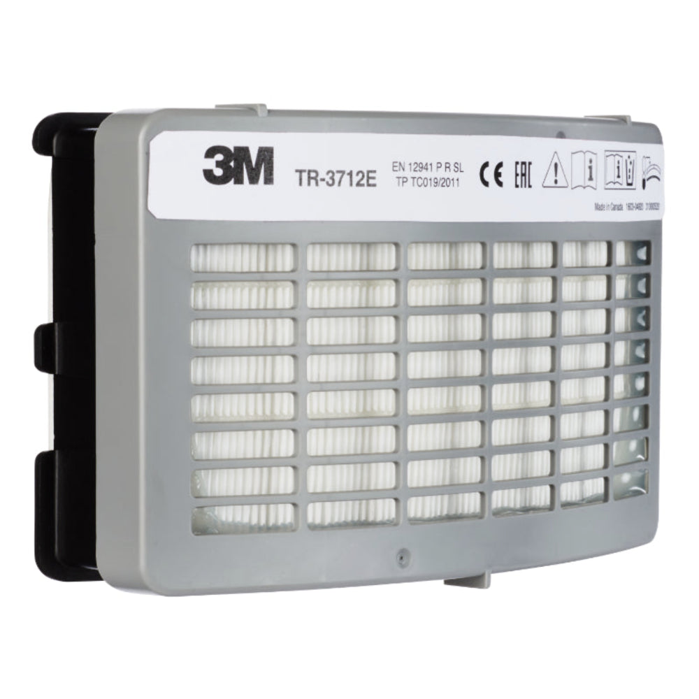 3M™ Particle Filter TR-3712E, for TR-302E+ Turbo, 5 ea/Case