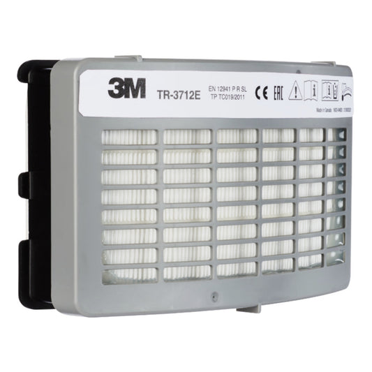 3M™ Particle Filter TR-3712E, for TR-302E+ Turbo, 5 ea/Case