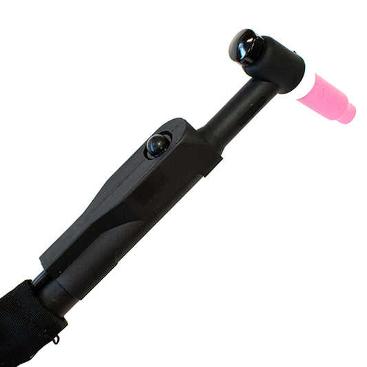 SWP WP9 Series Weldcraft Compatible Flexible 2 Piece, Switch and Zipper Cover TIG Torch Package