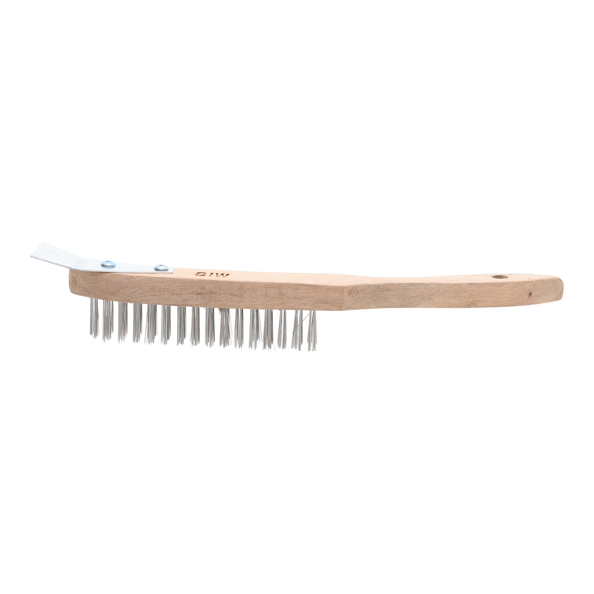 SWP 4 Row Mild Steel Wire Brush with Scraper – Specialised Welding Products