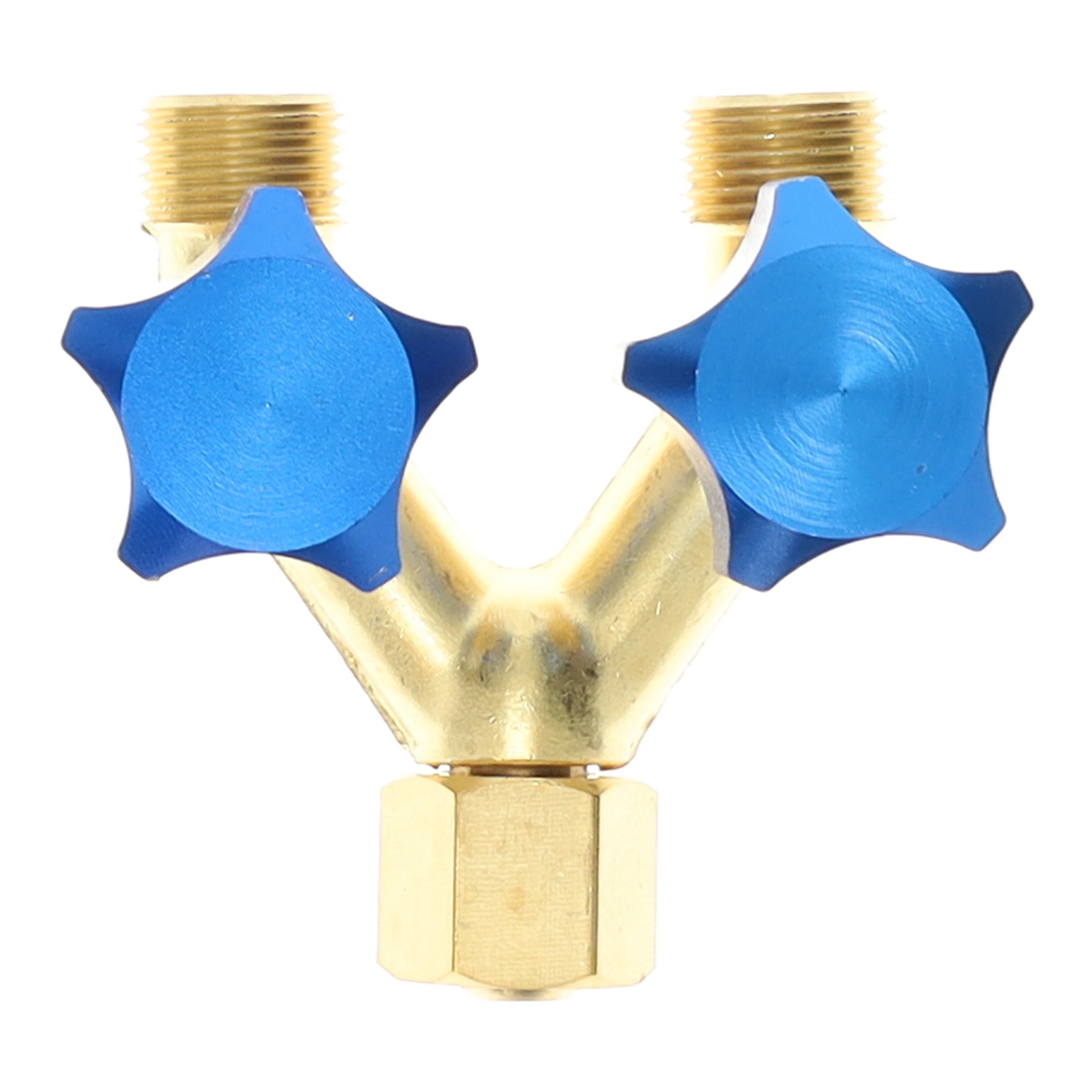 SWP Double Outlet Right Hand Y-Piece with Valves