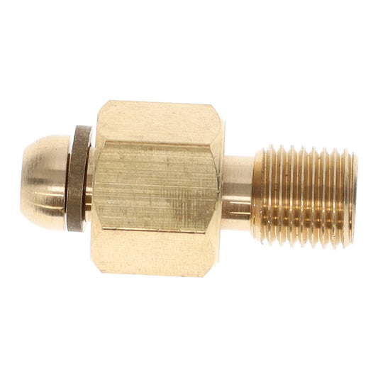 SWP 3/8" Nut - 1/4" Thread RH Straight Adaptor
