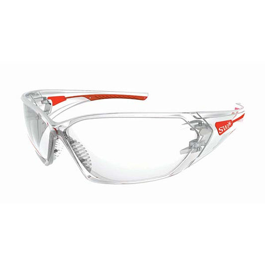 SWP High Clarity Optical Grade Polycarbonate Clear Lens Safety Goggles