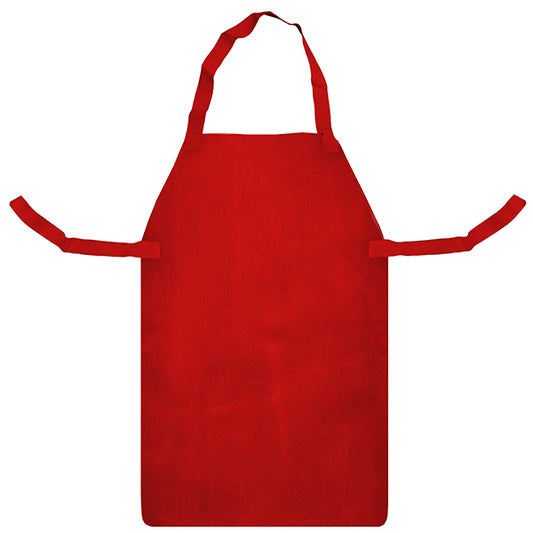SWP Red Leather Apron & Ties