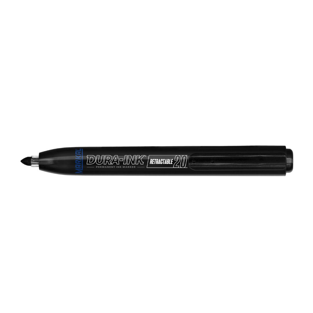 Markal Dura-Ink Retractable Fine Tip Marker Black