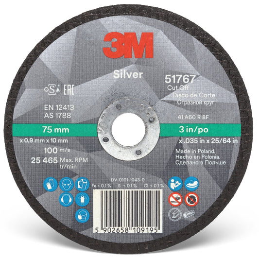 3M™ Silver Cut-Off Wheel, T41
