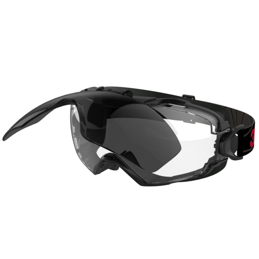 3M™ Gogglegear™ GG6001SGAF-BLK Clear Lens Safety Goggles