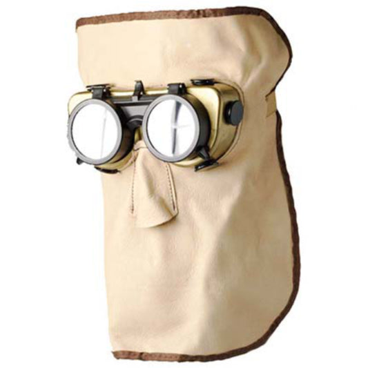 Honeywell Leather Hood & Welding Goggles Combination
