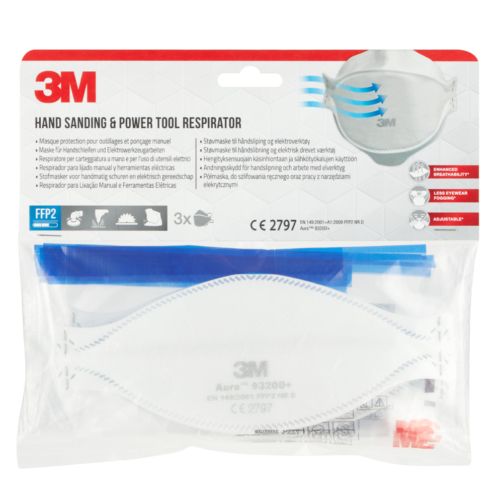 3M™ Particulate Valved Mask 10 Pack