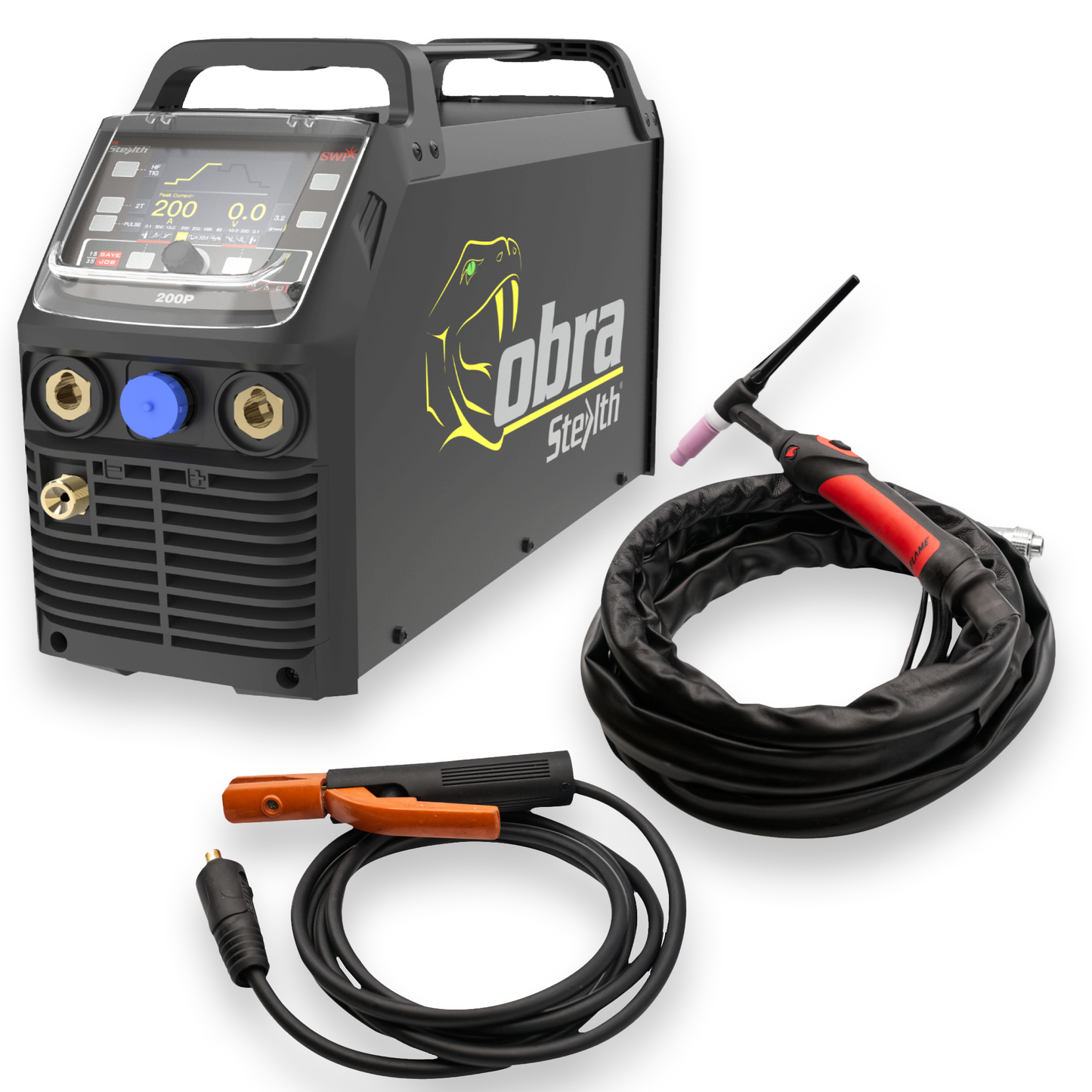 Stealth Digi-TIG 200 AC/DC Pulse PFC MV Air Cooled TIG Package