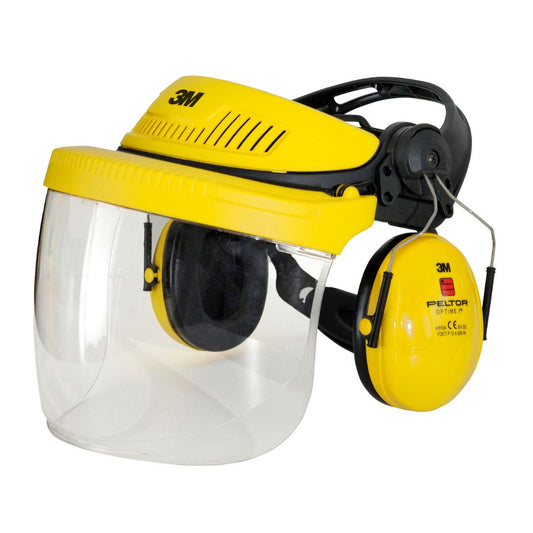 3M™ Headgear Combination Industry Yellow