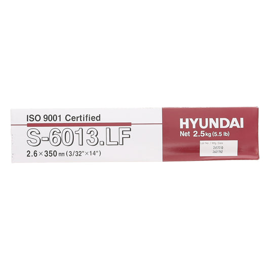 Hyundai S-6013.LF Mild Steel Electrodes 2.5kg